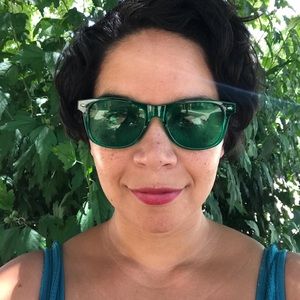 Rainbow OPTX Translucent Green Sunglasses